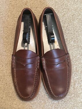 G.H. Bass & Co. Brown Leather Penny Loafers